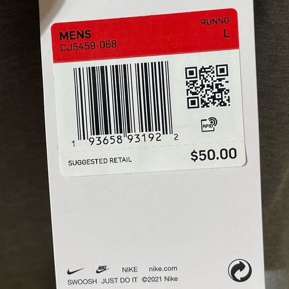 Nike Men's Athletic Shorts in Light Gray - Picture 3 of 7